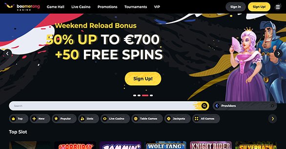 Boomerang Casino v Sloveniji: Novi Igralni Mest za Stranke, casino boomerang